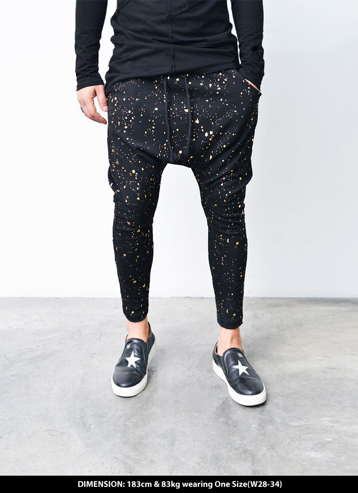 mens gold sweatpants